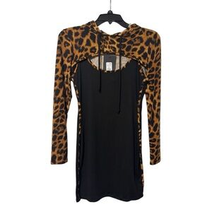 NWT Leopard 2 piece dress